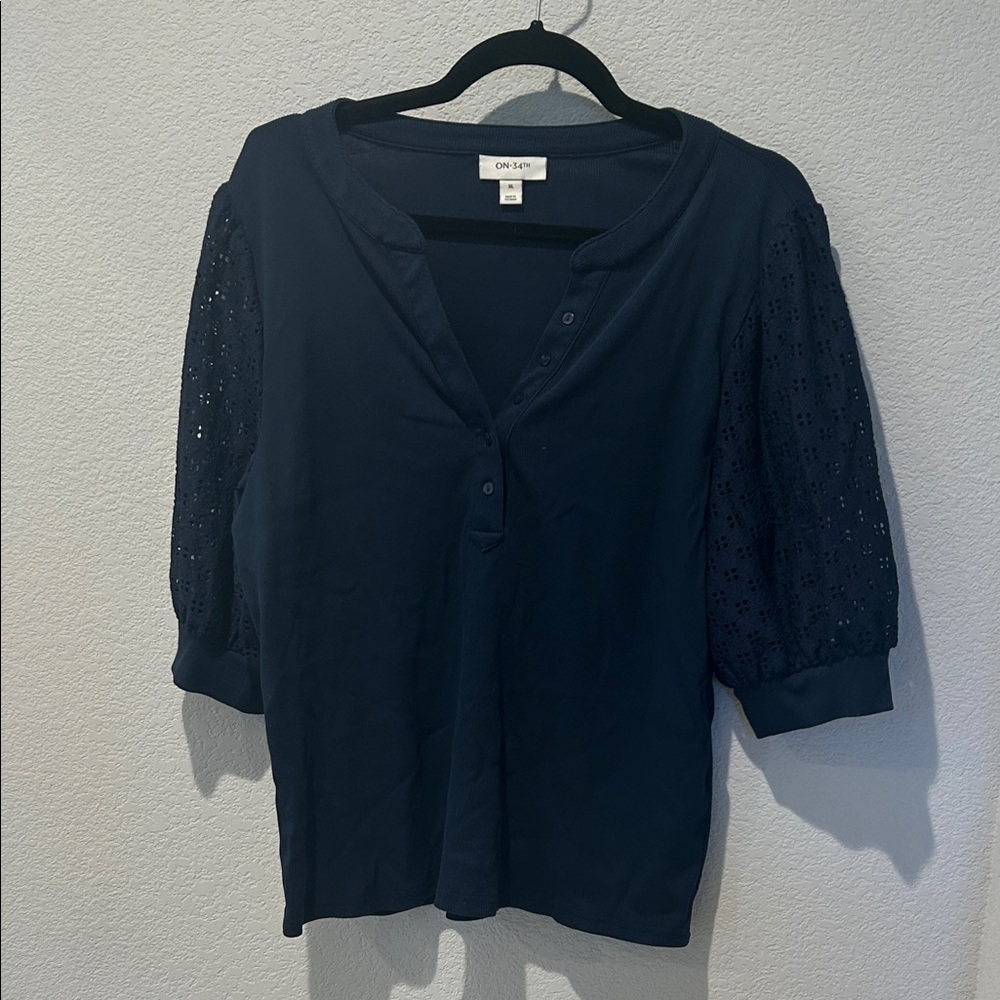Women's Navy Top